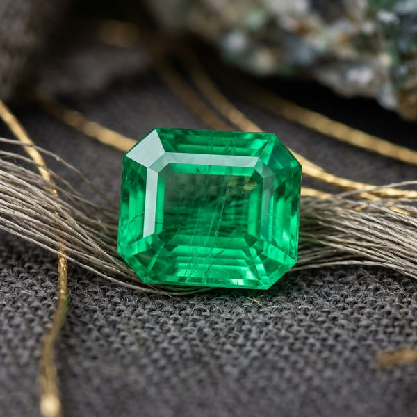 Natural Zambian Emerald (Panna) — Certified 4.10 Carat — Premium Authentic Specimen