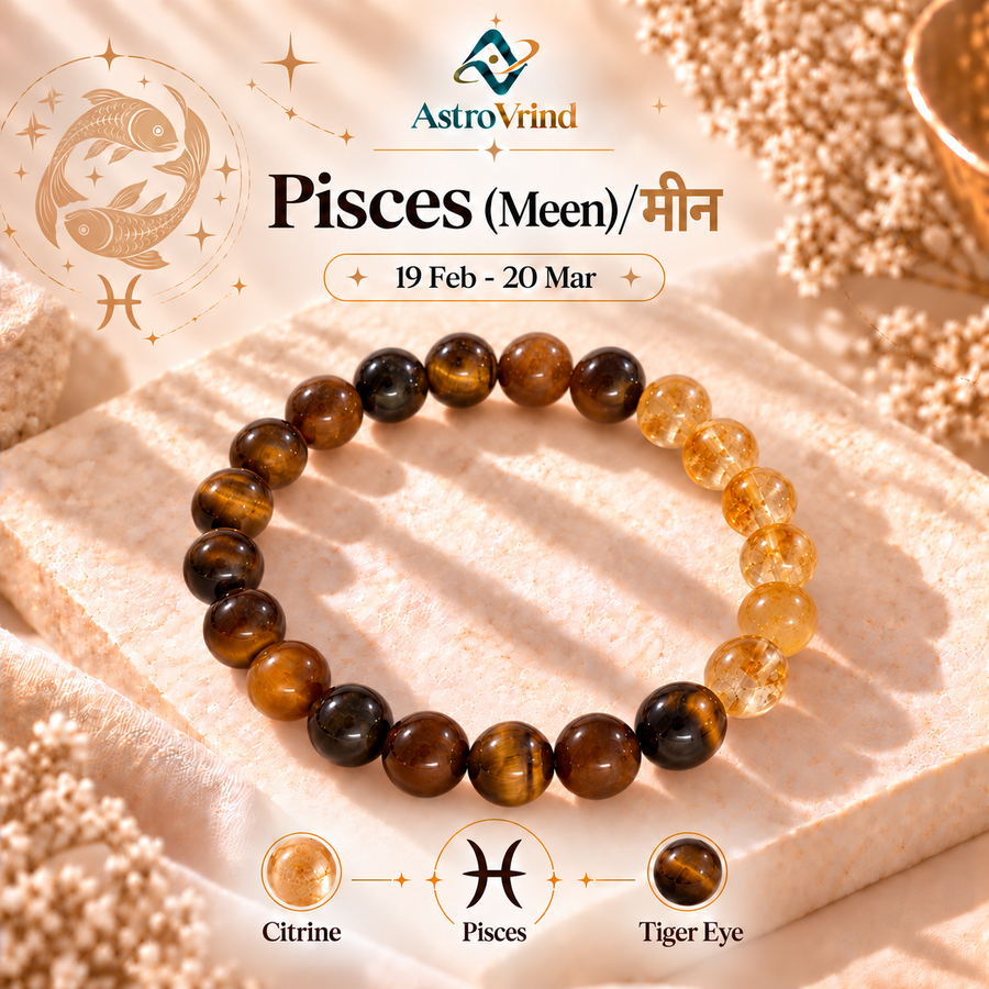 Pisces (Meen Rashi) Zodiac Bracelet — Authentic Vedic Specimen (01-hero.png)